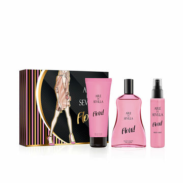 Set de Perfume Mujer Aire de Sevilla Flow! 3 Piezas