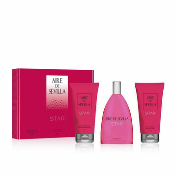 Set de Perfume Mujer Aire de Sevilla Star 3 Piezas
