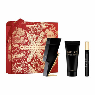 Set de Perfume Hombre Carolina Herrera BAD BOY EDT