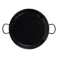 Sartén Honda con Asas Vaello Negro Acero Esmaltado (Ø 38 cm)