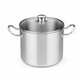Olla con Tapa de Cristal BRA D219485 6,5 L Acero Inoxidable Acero Metal Acero Inoxidable 18/10