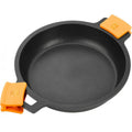 Cacerola con Tapa de Cristal BRA Braisogona_A270520 Negro Ø 20 cm 1,5 L