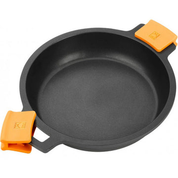 Cacerola con Tapa de Cristal BRA Braisogona_A270520 Negro Ø 20 cm 1,5 L