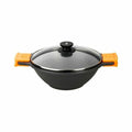 Sartén BRA Braisogona_A272028 Negro Negro/Naranja Metal Aluminio Ø 24 cm Ø 28 cm