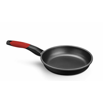 Sartén Antiadherente BRA A411218 Ø 18 cm Rojo Acero Inoxidable Aluminio