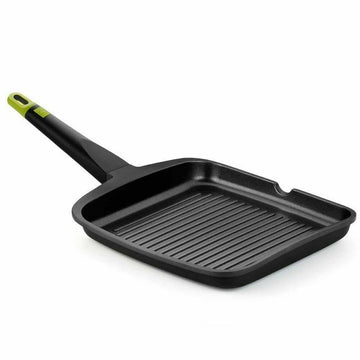 Sartén Asadora BRA FOODIE 28X28 Acero Inoxidable Aluminio Ø 28 cm