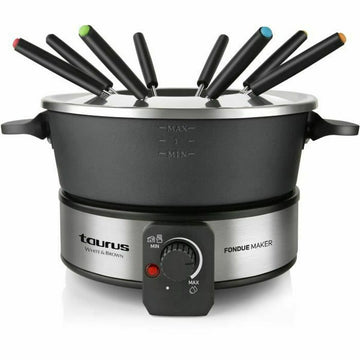 Fondue Taurus FF2 Negro Plateado 1000 W
