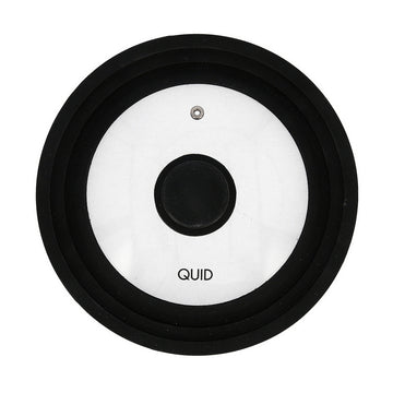 Tapa para Olla Quid Ebano Negro Vidrio Ø 22 cm