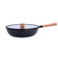 Olla con Tapa Quid Naturalia Negro Metal 28 cm Con Tapa Guisos