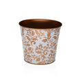 Maceta Versa Aurea Metal Minimalista 13,3 X 11,3 X 13,3 CM