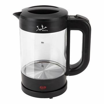 Hervidor JATA 1500 W 1,2 L Transparente Acero Inoxidable Vidrio de Borosilicato