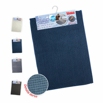 Alfombra de baño Hidalgo Shaggy 40 x 60 cm