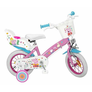 Bicicleta Infantil Peppa Pig   12" Rosa