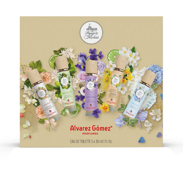 Set de Perfume Mujer Alvarez Gomez AGUA FRESCA FLORES 5 Piezas
