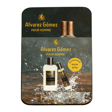 Set de Perfume Hombre Alvarez Gomez BARBERIA AG EDP Pour Homme 2 Piezas