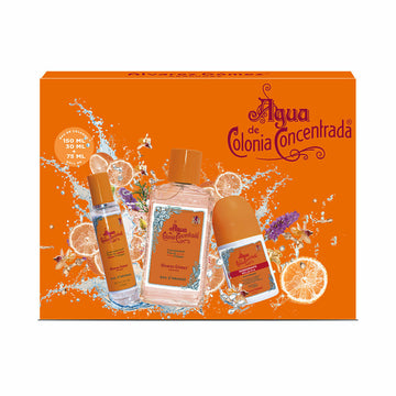 Set de Perfume Unisex Alvarez Gomez AGUA DE COLONIA Agua de Colonia Concentrada Eau d'Orange 3 Piezas