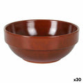 Cuenco Azofra Apilable Marrón 13,3 x 5,5 cm (30 unidades) (13,3 x 5,5 cm)