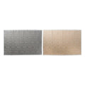 Alfombra DKD Home Decor Gris Polipropileno (PP) (2 pcs)