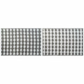Alfombra DKD Home Decor Gris Ondas Blanco (2 Unidades) (150 x 210 cm)