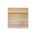 Funda de cojín DKD Home Decor Multicolor Flecos Boho (60 x 60 x 2 cm)