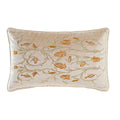 Cojín DKD Home Decor Dorado 50 x 10 x 30 cm Flores