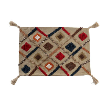 Funda de cojín DKD Home Decor 60 x 1 x 40 cm Multicolor Flecos