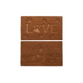 Felpudo DKD Home Decor Marrón Goma Coco (75 x 45 x 2,3 cm) (2 Unidades)