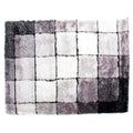 Alfombra DKD Home Decor Negro Poliéster Blanco Cuadros 120 x 180 x 2 cm