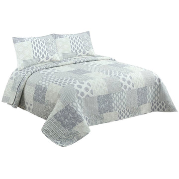 Colcha DKD Home Decor Beige Cama de 135/150 240 x 260 x 1 cm