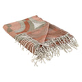 Cubrecamas Home ESPRIT Multicolor Rosa 130 x 170 cm