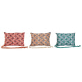 Cojín Home ESPRIT Marrón Turquesa Coral 30 x 10 x 20 cm (3 Unidades)