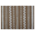 Alfombra Home ESPRIT Blanco Marrón Boho 200 x 300 x 1 cm