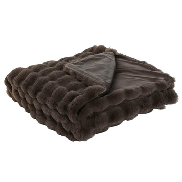 Manta Home ESPRIT Marrón 220 x 240 x 1 cm