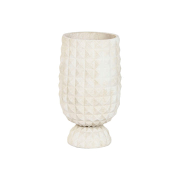 Macetero Home ESPRIT Arcilla Fibra Moderno 35 x 35 x 60 cm