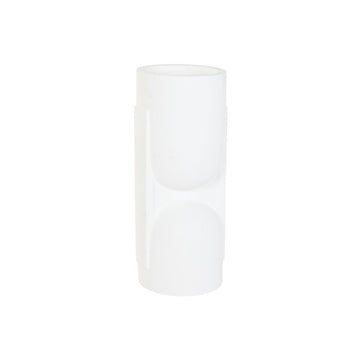 Macetero Home ESPRIT Blanco Magnesio Urbano 38 x 38 x 91 cm
