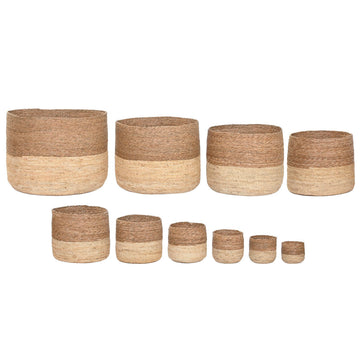 Macetero Home ESPRIT Bicolor Fibra Urbano