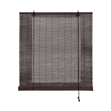 Estor Enrollable Stor Planet Ocre Marrón oscuro Wengue Bambú 150 x 175 cm