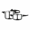 Olla Express Fagor DUO 6+4L RAPID Acero Inoxidable 18/10 4 L 6 L