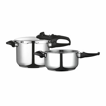 Olla Express Fagor DUO 6+4L RAPID Acero Inoxidable 18/10 4 L 6 L