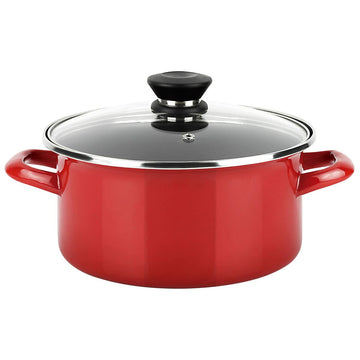 Cacerola Fagor Optimax Rojo Ø 18 x 10 cm