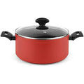 Cacerola FAGOR Maxima Rojo Aluminio (Ø 20 x 10 cm)