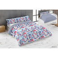 Juego de funda nórdica Hosteline PAULO Azul Cama de 180 3 Piezas