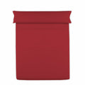 Sábana Encimera Hosteline Rojo Cama de 120