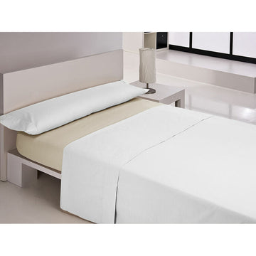 Sábana Bajera Ajustable Happy Home MIX COLORS Beige Cama de 180 180 x 200 + 30 cm