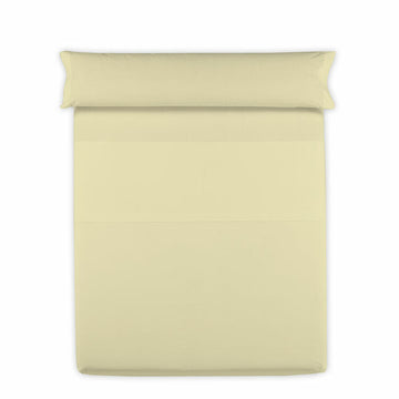Sábana Encimera Hosteline Mixcolors Amarillo Cama de 120