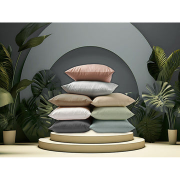 Funda de almohada Happy Home Lino 45 x 85 cm 2 Unidades