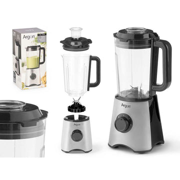 Batidora de Vaso Argon Negro Acero 350 W 1,5 L