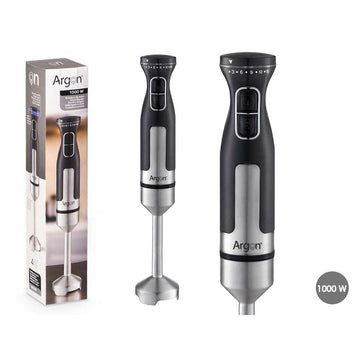 Batidora de Mano Argon Negro Acero 1000 W