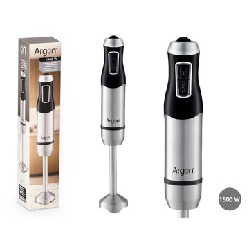 Batidora de Mano Argon Negro Acero 1500 W