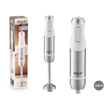 Batidora de Mano Argon Blanco Acero 1500 W